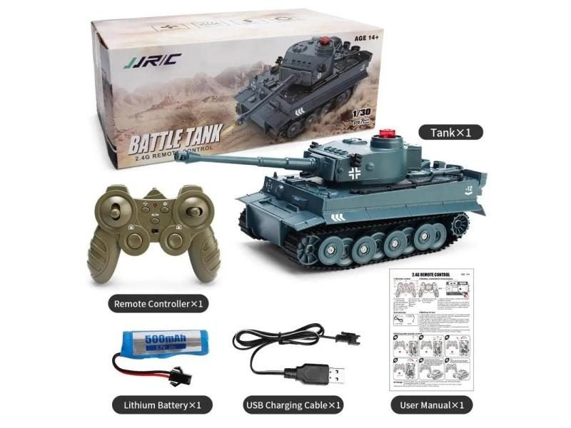 JJRC Q85 2.4G Remote Control 1 30 RC Tank Toy For Boys With Sound Effects Carousel 1