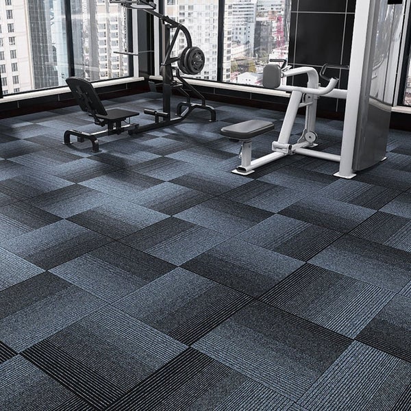 Goslash Picks 20x Carpet Tiles 5m2 Box Heavy Commercial Retail Office Flooring Carousel 8
