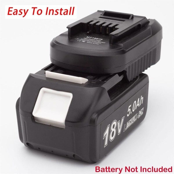 Milwaukee Dewalt To Makita Adapter 18V Lithium (OVER STOCKED) Carousel 4