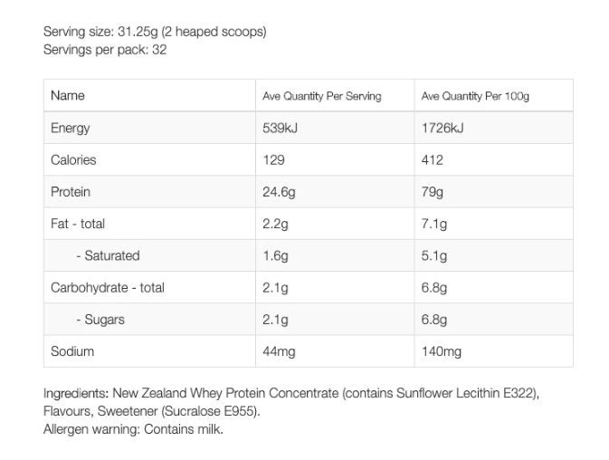 NZProtein Whey (2kg) ** Double Chocolate ** Clean New Zealand Protein Carousel 2