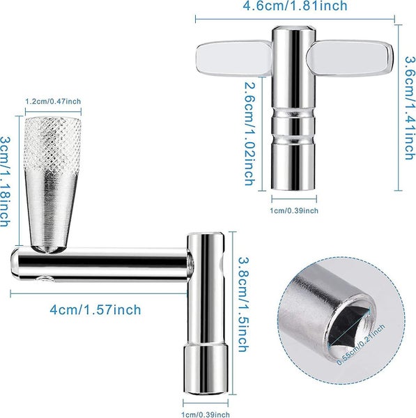 Drum Key Drum Tuning For Drummers Instruments Pack Of 4 Carousel 4