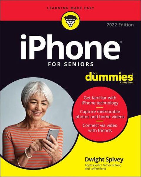 iPhone For Seniors For Dummies by Dwight Spivey - Paperback Carousel 1