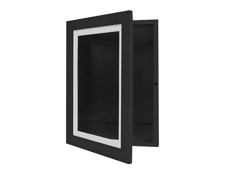 Magnetic Kids Art Frames Children Artwork Projects Display Picture Frame Black Carousel 2