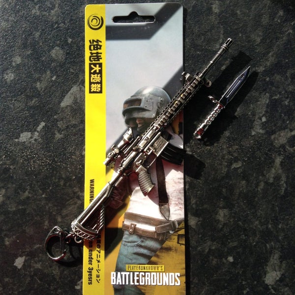 17cm Die cast HK416 assault rifle scale model from PUBG Carousel 1