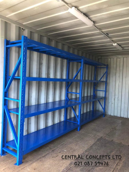 Garage Heavy Duty Shelving 4m x 2m x 600mm **FREE DELIVERY AKL** Carousel 2