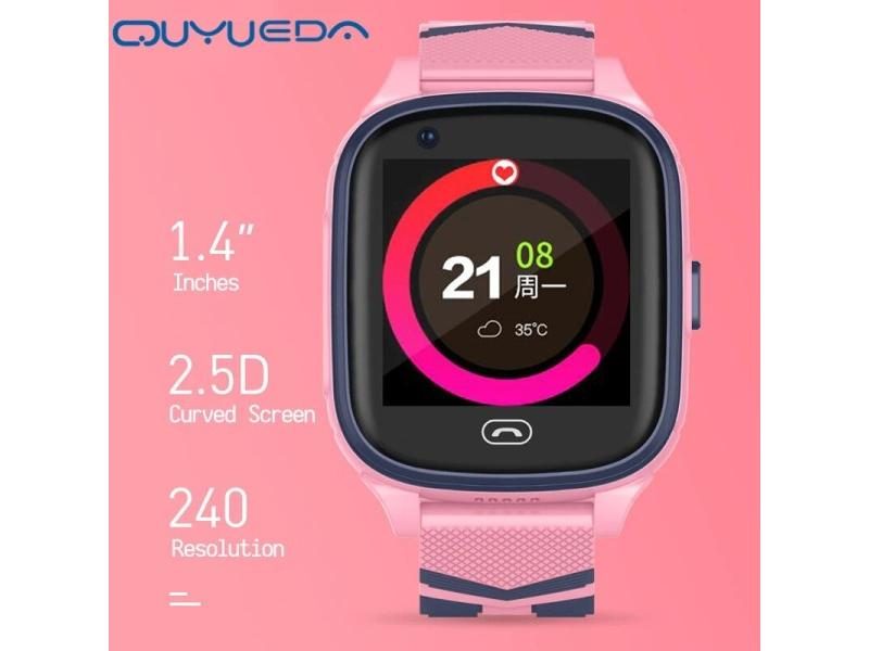 Muti Language Kids GPS Tracking Smart Watch Support 4G Network Handheld Carousel 2
