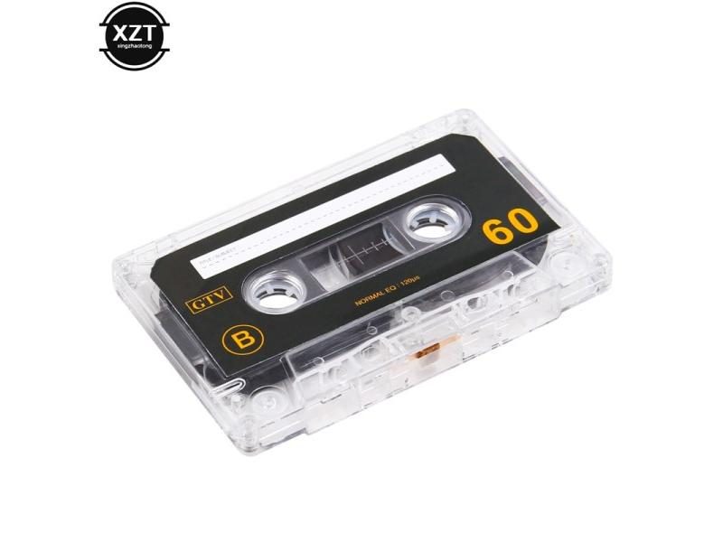 Standard Cassette Blank Tape Player Empty Tape With 60 Minutes Magnetic Audio Carousel 1