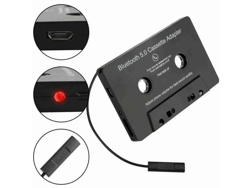 Bluetooth 5.0 EDR Bluetooth CSR Chip On-board Converter Car Tape Cassette Audio Carousel 1