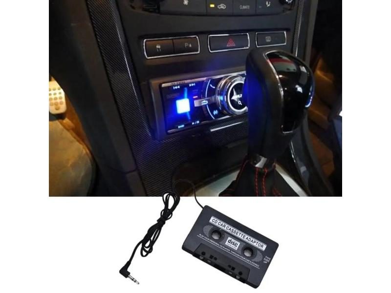 Car Tape MP3 MP4 Mobile Phone Car Converter Input BT/Aux Cassette Adapter Carousel 1