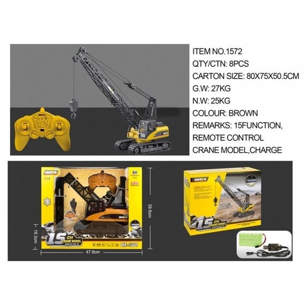 Crawler Crane. 1;14 , 15 channel. model 1572 Carousel 4