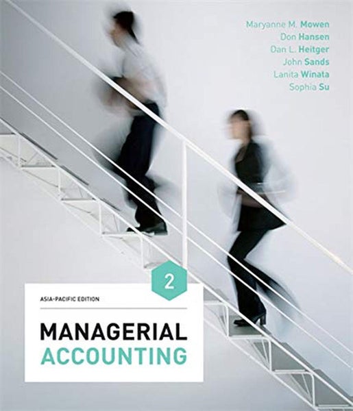 Managerial Accounting: Asia-Pacific Edition With Online Study Tools 12 m onths b Carousel 1