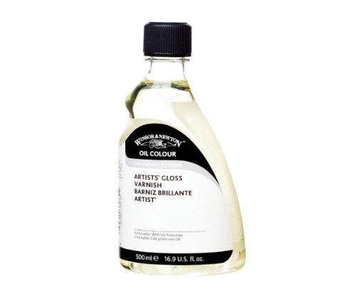 Winsor & Newton Artists' Gloss Varnish - 500ml Carousel 1