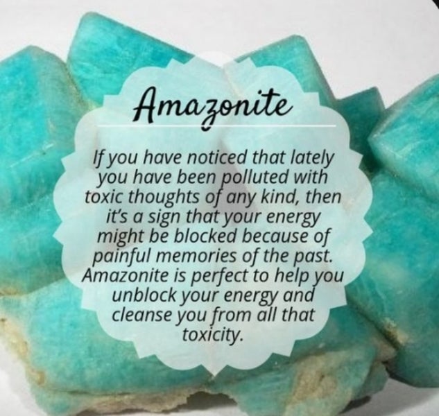 AMAZONITE CRYSTAL BEADED BRACELET TRUTH CALMNESS and COURAGE (NZ MADE) Carousel 4