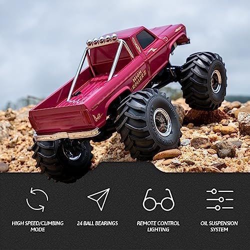 1/24 RC Crawler Smasher Monster Truck 4WD Off-Road Truck Remote Control Car Carousel 2