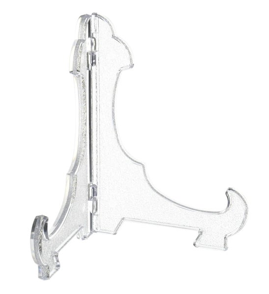 Plastic Easel 20cm x 15cm Plate Display Stand Plate Rack Photo Frame Holder Carousel 2