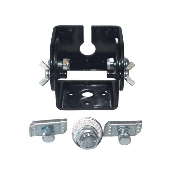 Black Aerial Antenna Mount Bracket w/17mm Hole 4 Positions Folding Bracket Carousel 1