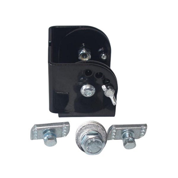 Black Aerial Antenna Mount Bracket w/17mm Hole 4 Positions Folding Bracket Carousel 3