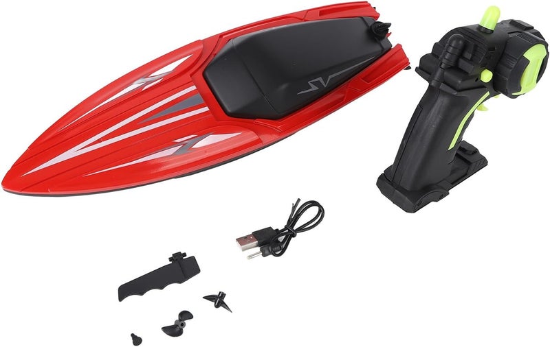 RC Boat Remote Control Boat RC Racing Boat - Red Carousel 11
