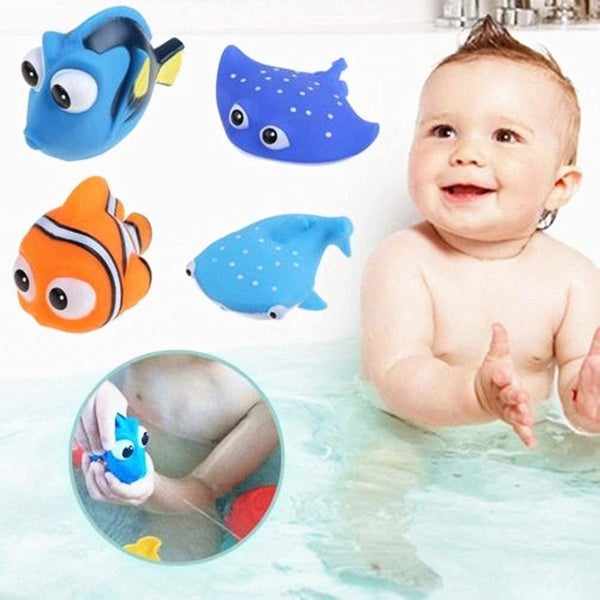 Cute Fish Toys for Baby's Shower Time in the Swimming Pool Carousel 3