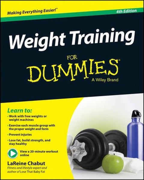 Weight Training For Dummies by LaReine Chabut - Paperback Carousel 1