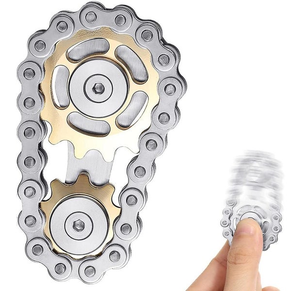 Chain Toys Gears For Novelty Toy Pocket Size Fidget Spinner Carousel 2