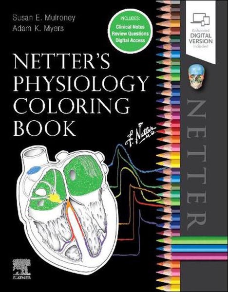 Netter's Physiology Coloring Book by Susan Mulroney - Paperback Carousel 1