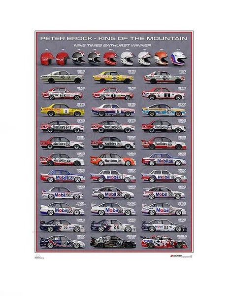 PETER BROCK - 'THE BATHURST CARS' Carousel 1
