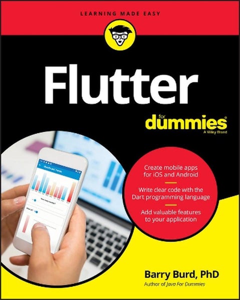 Flutter For Dummies by Barry Burd - Paperback Carousel 1