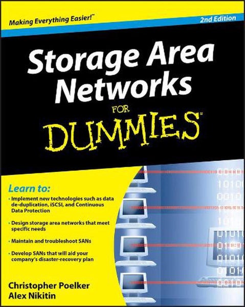 Storage Area Networks For Dummies by Christopher Poelker - Paperback Carousel 1