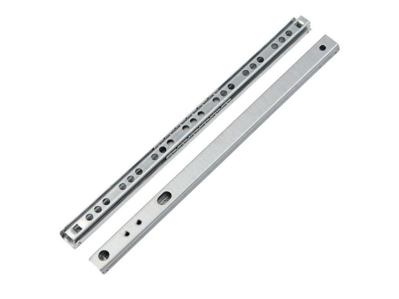 2Pcs Steel Ball Bearing Drawer Slides For Furniture Cabinets Carousel 2