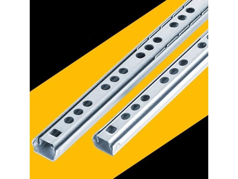 2Pcs Steel Ball Bearing Drawer Slides For Furniture Cabinets Carousel 1
