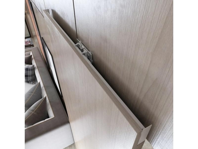 Concealed Sliding Barn Door Hardware Soft Closing Interior Wall Mount Hidden Carousel 2