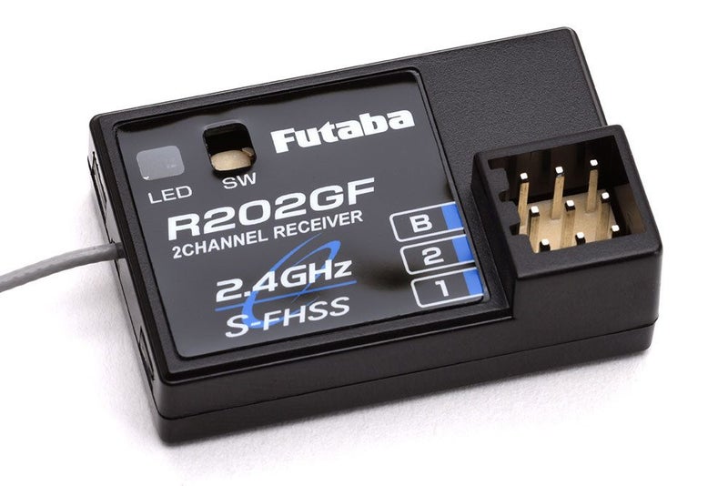 FUTABA R202GF 2 CHANNEL S-FHSS RECEIVER Carousel 1