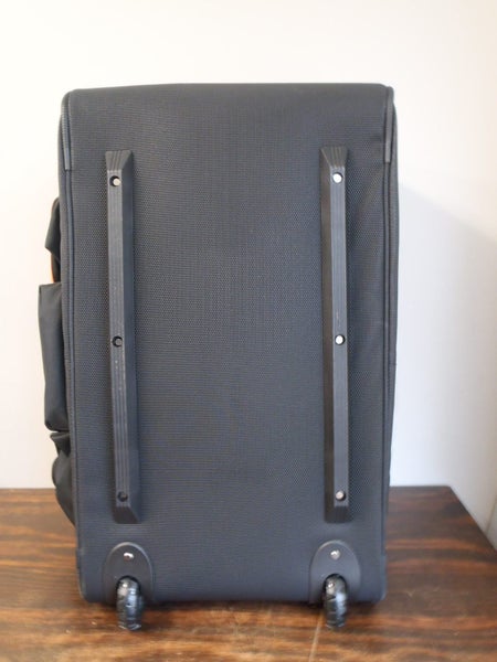 AEG 620mm Rolling Contractor Bag Black Zip Tool Wheels Heavy Duty Bag Carousel 3