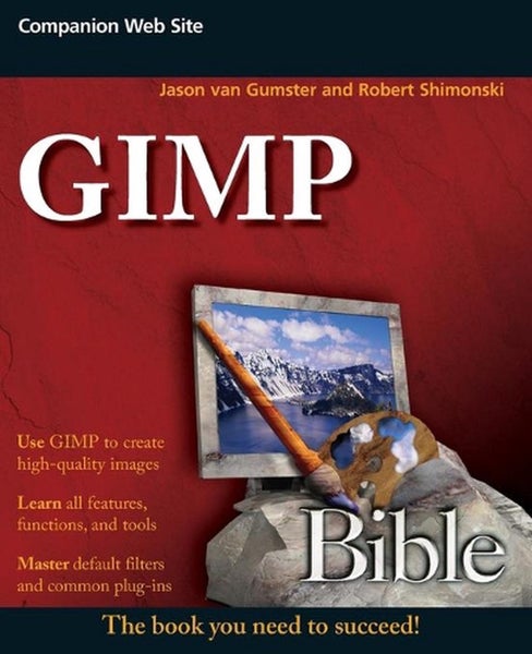 GIMP Bible by Jason van Gumster - Paperback Carousel 1