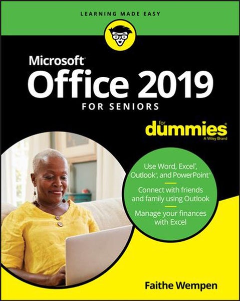 Office 2019 For Seniors For Dummies by Faithe Wempen - Paperback Carousel 1