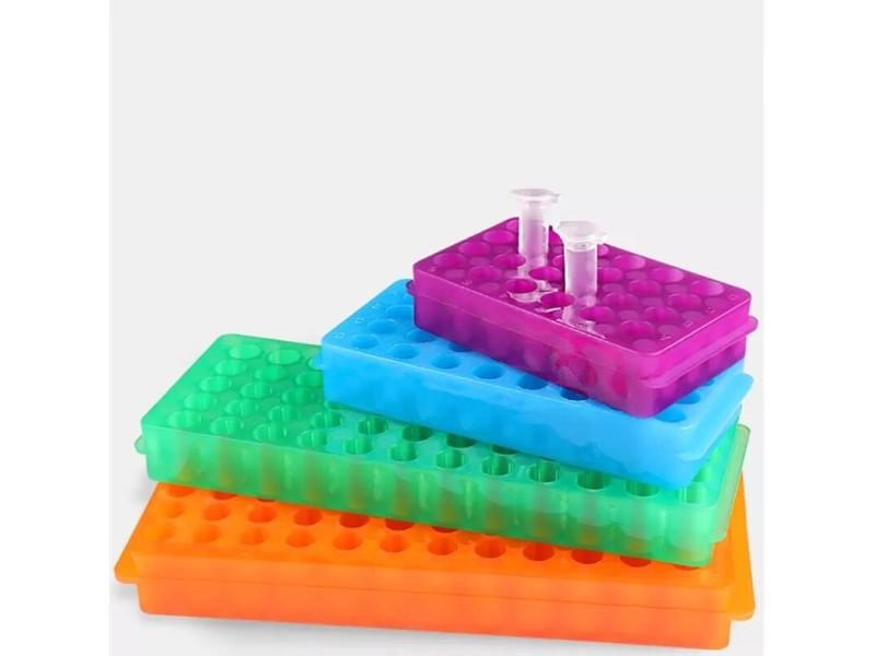1pcs 24/32/60/80/96 Holes Double-sided Plastic Centrifugal Pipe Rack Lab PCR Carousel 1