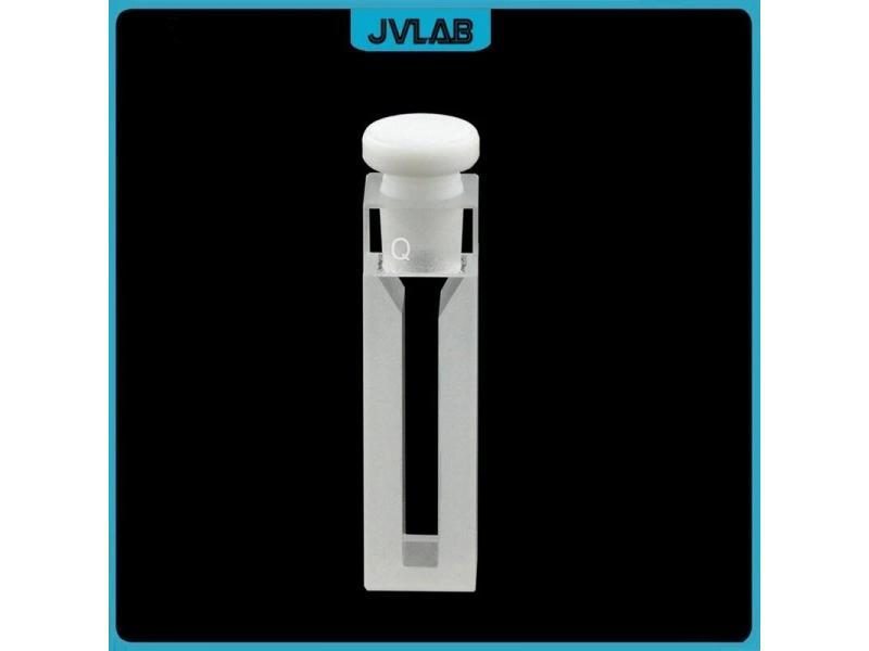 Micro Quartz Cuvette Slit 4mm 1400ul PTFE Sealing Sintering Tech Acid Alkali Carousel 2