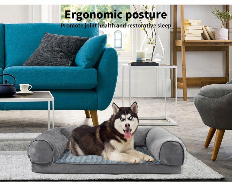 Pawz Pet Bed Sofa Dog Bedding Soft Warm Mattress Cushion Pillow Mat Plush XL Carousel 2