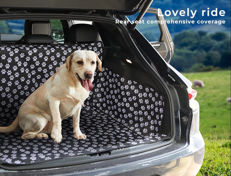 Pawz Pet Boot Car Seat Cover Hammock Nonslip Dog Puppy Cat Waterproof Rear Large Carousel 2