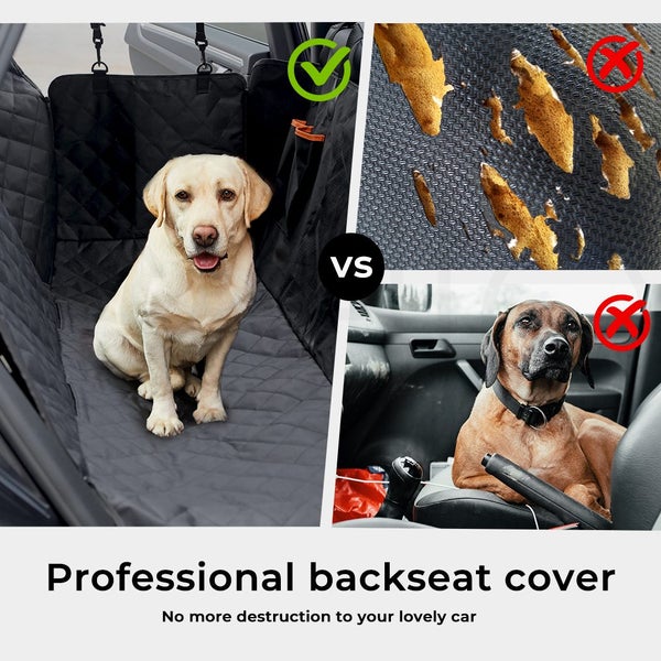 Pawz Pet Car Back Seat Cover Dog Waterproof Protector Hammock Nonslip Travel Mat Carousel 2