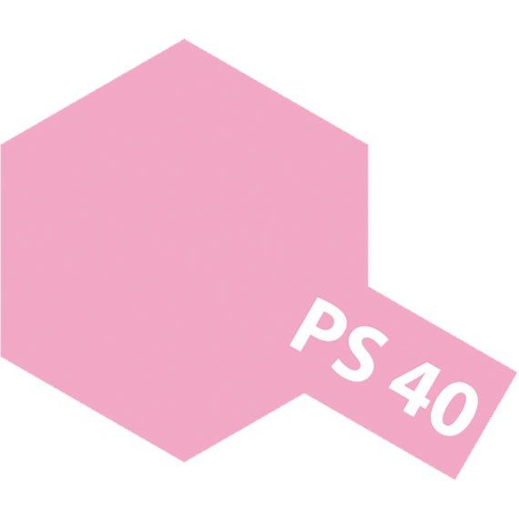 Tamiya PS-40 Polycarb Spray Translucent Pink [86040] Carousel 1