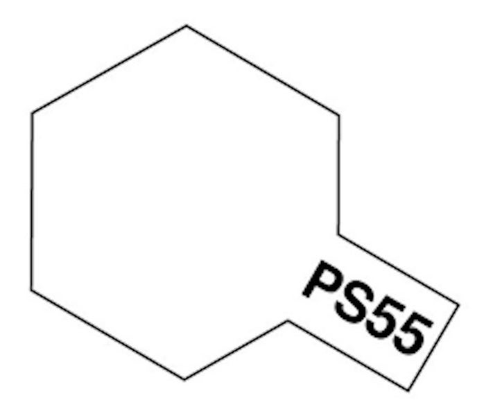 Tamiya PS-55 Polycarb Spray Flat Clear [86055] Carousel 1