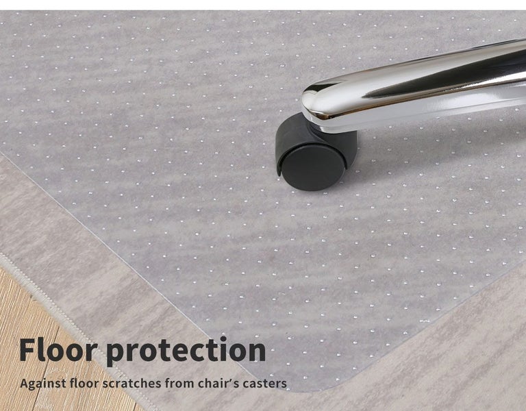 Marlow Chair Mat Carpet Floor Protector PVC Home Office Room Computer Mat 120x90 Carousel 2