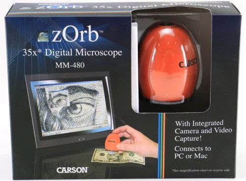 Z-Orb USB Microscope 35X by Carson Carousel 1