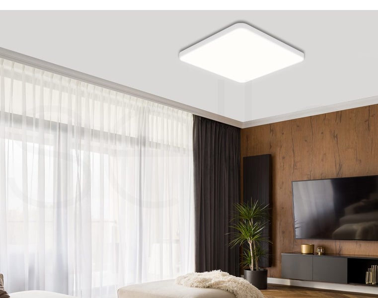 Emitto Ultra-Thin 5CM LED Ceiling Down Light Surface Mount Living Room White 36W Carousel 7