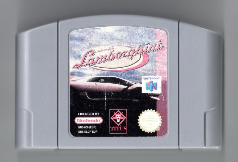 Automobili Lamborghini - Good Working Condition - Classic Racing Game [N64] Carousel 1