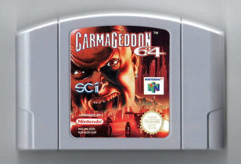 Carmageddon 64 - Excellent Condition - Classic Vehicular Combat Game [N64] Carousel 1