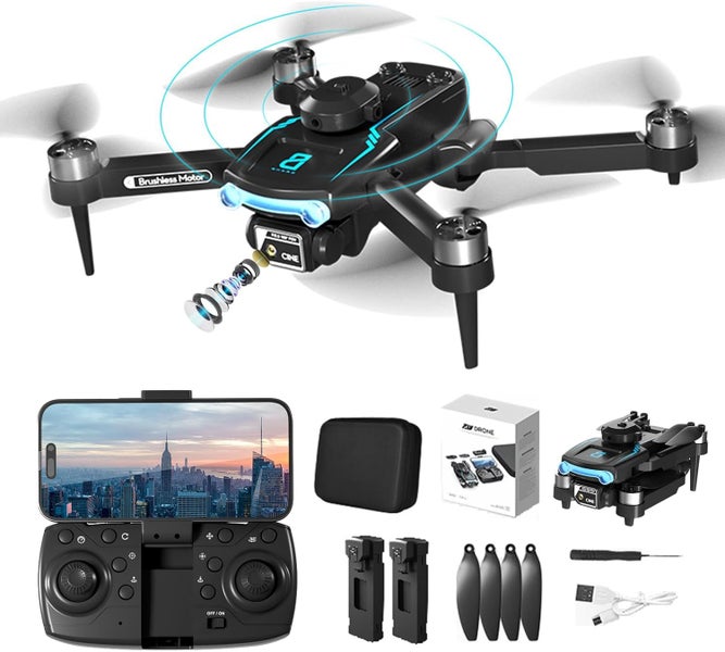 Foldable Obstacle Avoidance RC Drone with Dual Camera Optical Flow Positioning Carousel 1