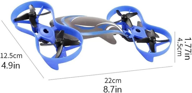 3-in-1 Hybrid Air to Water Stunt Drone Remote Control Drone Toy for Kids-Green Carousel 9